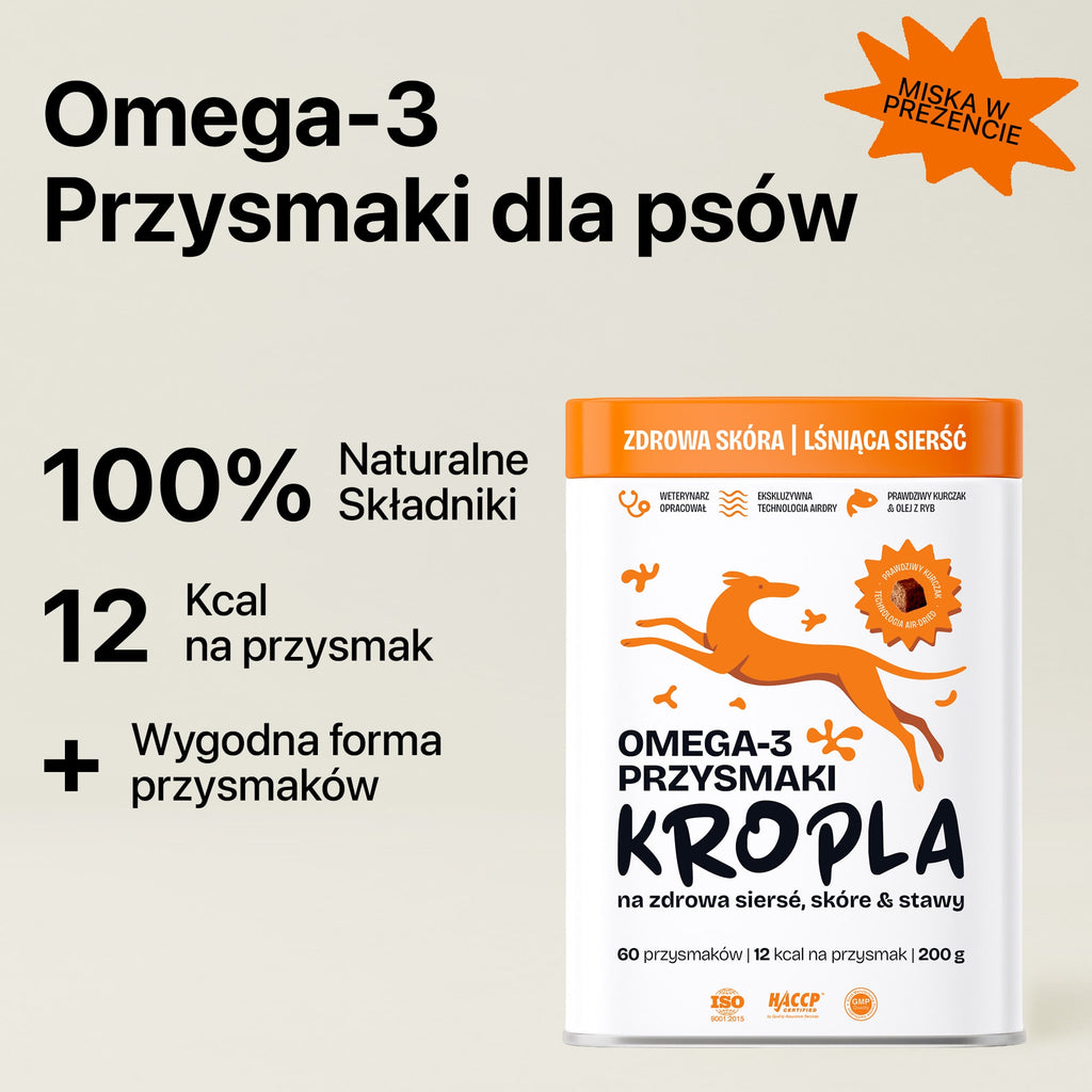 Kropla - Omega-3 Przysmaki dla Psów