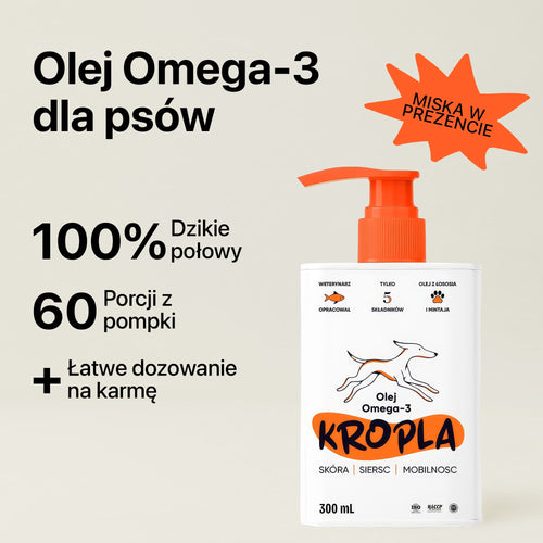 Kropla – Olej Omega-3 dla Psów