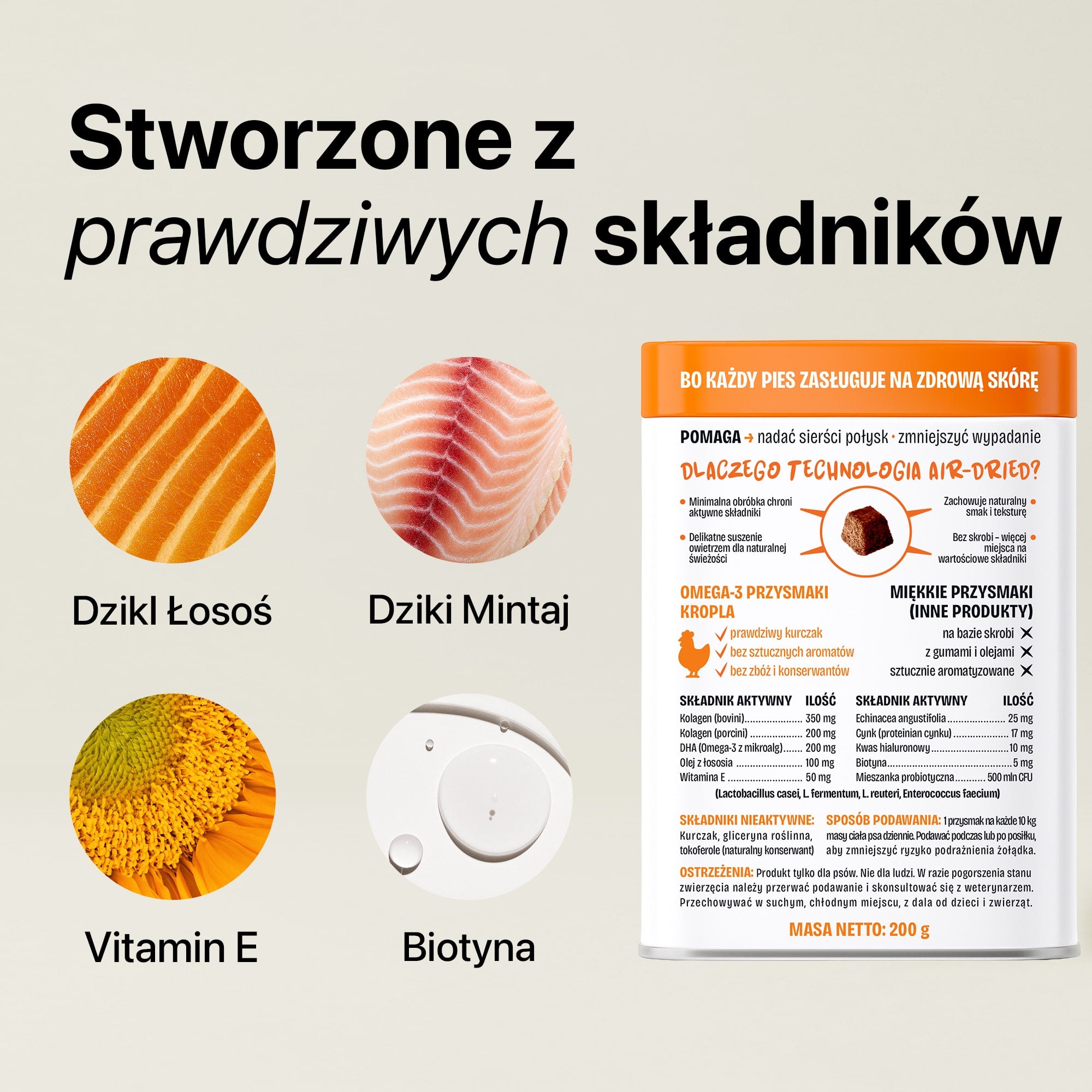 Kropla - Omega-3 Przysmaki dla Psów