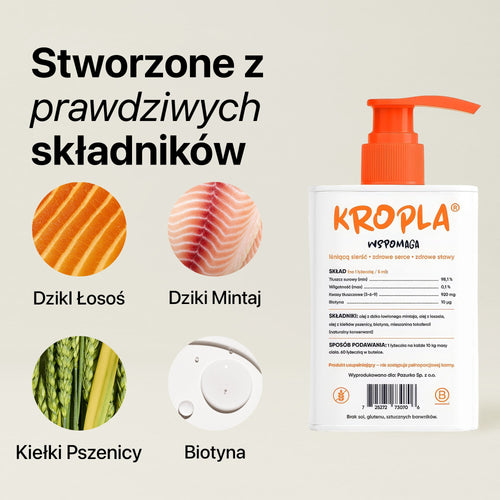 Kropla – Olej Omega-3 dla Psów