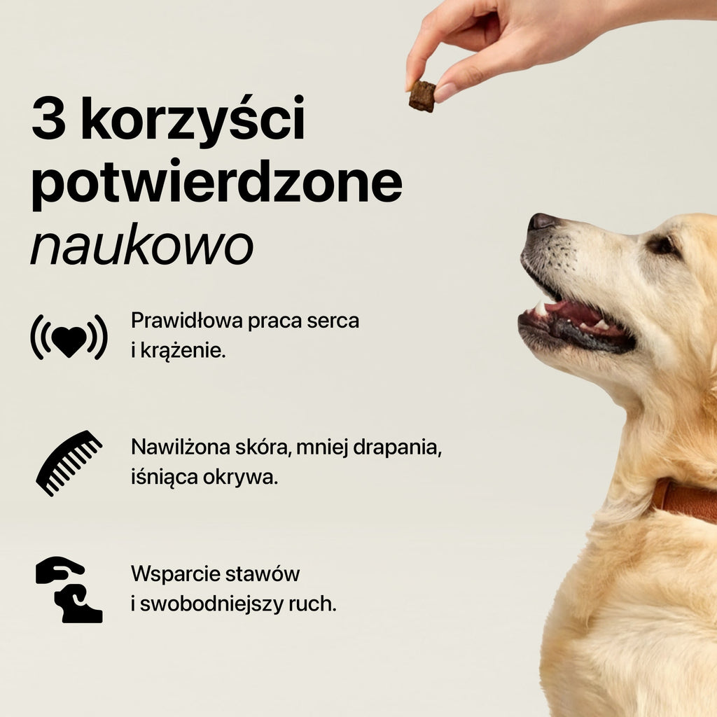 Kropla - Omega-3 Przysmaki dla Psów